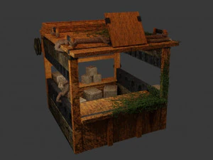 house medival 3D Model