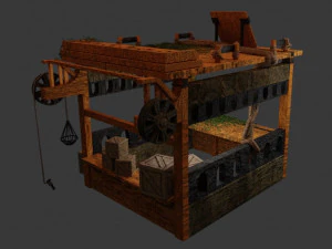 house medival 3D Model