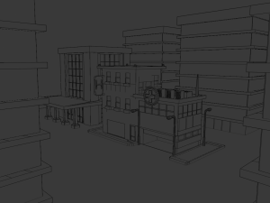 house hospital 3D Model