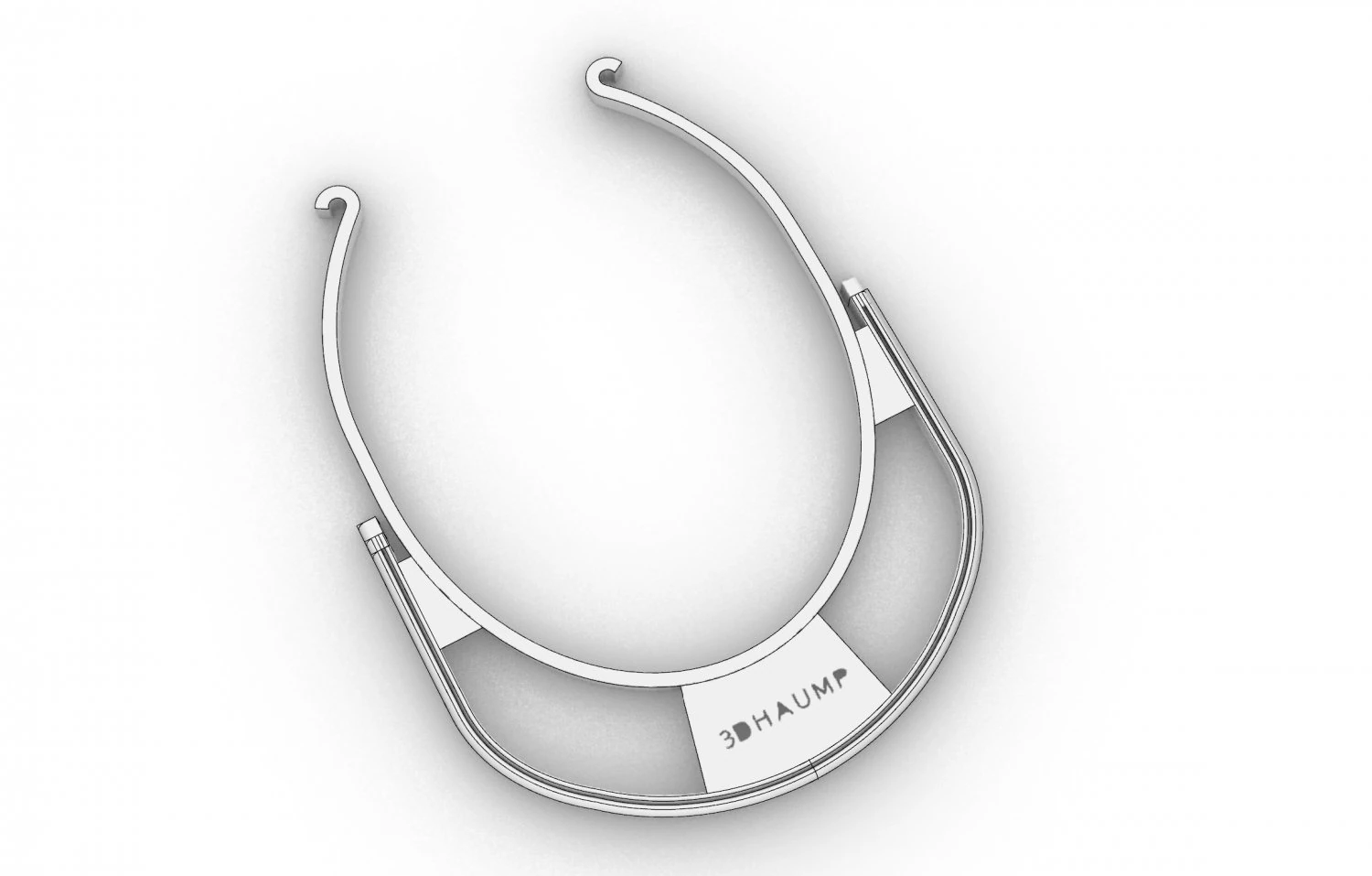 visera para pantalla protectora covid19 3D Model .c4d .max .obj .3ds .fbx .stl .blend 