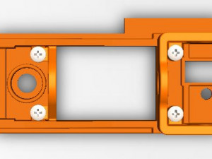 Slot car fc130 motor mount Offset 05mm 3D-Druckmodell