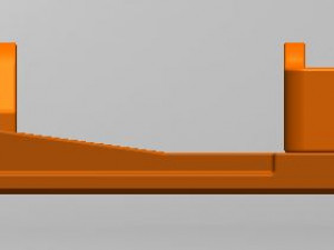 Slot car fc130 motor mount Offset 05mm 3D-Druckmodell