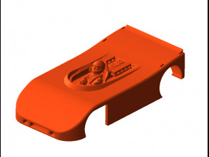 908-3 Slot car body 132 Scale 3D Принт Модель
