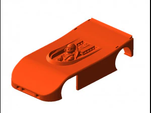 908-3 Slot car body 132 Scale 3D Print Model