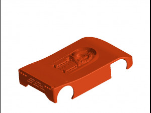 908-3 Slot car body 132 Scale Model Cetak 3D