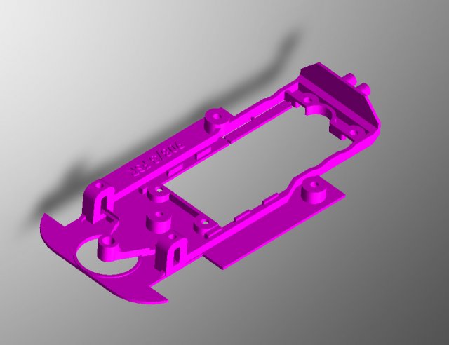 3d slot sale car chassis