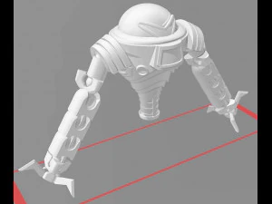 motu skeletor hover robot v1 3D Print Model