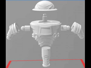 motu skeletor hover robot v1 3D Print Model