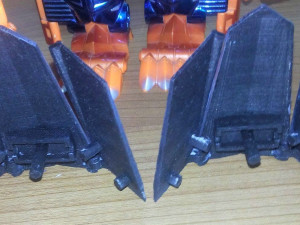 transformers optimal optimus vintage arm shields and poseable hands Model Cetak 3D