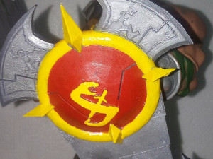 motu 200x snake shield for snake armor he-man 3Dプリントモデル