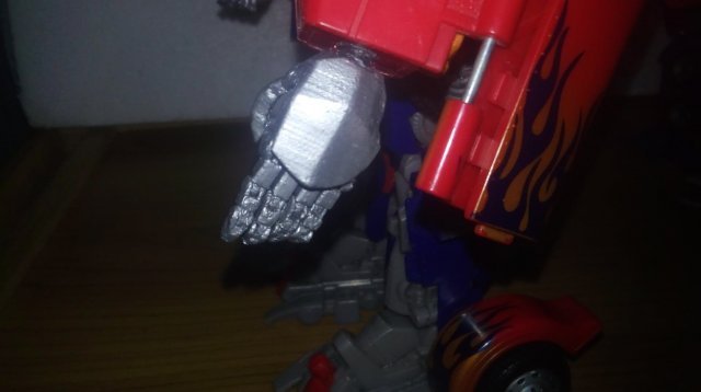 transformers optimus prime rotf leader class poseable hands 3D Print Model .c4d .max .obj .3ds .fbx .stl .blend 