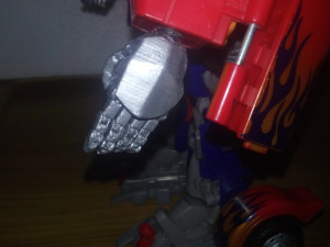 transformers optimus prime rotf leader class poseable hands 3D-printmodel