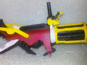 transformadores ca&ccedil;adores de feras principais optimus prime gatling Modelo de Impressão 3D