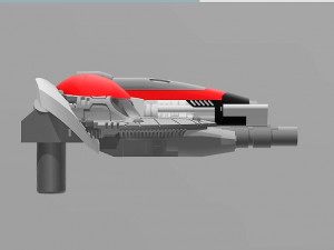 trnasformers studio series sentinel prime blades shield blaster 3Dプリントモデル
