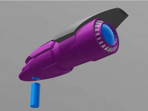 transformers prime megatron voyager rid and mini fussion cannon and sword 3D Print Model