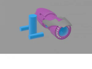 transformers prime megatron voyager rid and mini fussion cannon and sword 3D Print Model