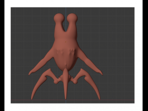 model alien fantastic 3Dモデル