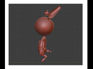 low-poly rabbit model 3D Model