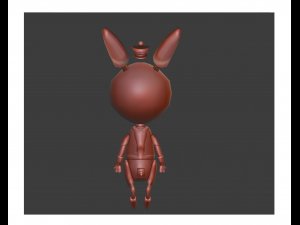 low-poly rabbit model 3D Modell
