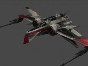 arc-170 star fighter 3D Model