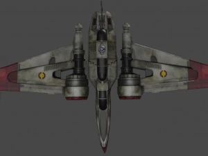 arc-170 star fighter 3D Model