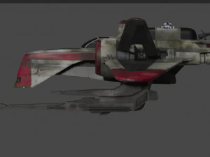 arc-170 star fighter 3D Model