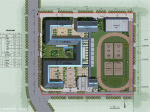 su model of primary school scheme design 3Dモデル