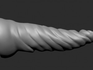 3d dildotoy fluted tentacle 3Dモデル