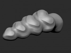 3d dildo cutetoy fluted tentacle 3D मॉडल