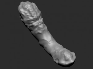 3डी डिल्डोटॉय फ्लूटेड टेंटेकल ड्रैगन 3D मॉडल