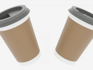 paper coffee cup 3D Model