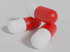 capsule pills 3D Model