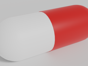 capsule pills 3D Model