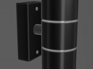 street lamp in the style of hi-tech Model 3D
