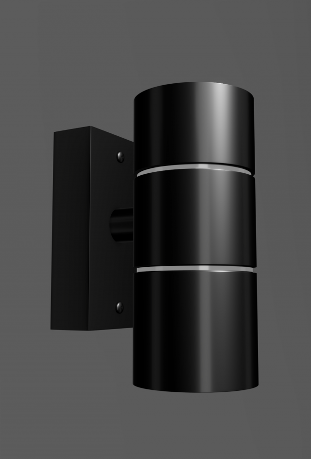 street lamp in the style of hi-tech Model 3D .c4d .max .obj .3ds .fbx .stl .blend 