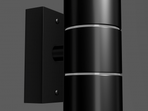 street lamp in the style of hi-tech 3D Model