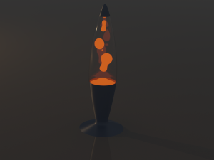 lava lamp Model 3D