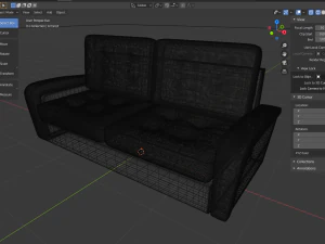 ugly sofa 3D Model