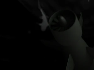 acuario simple sobre un soporte Modelo 3D