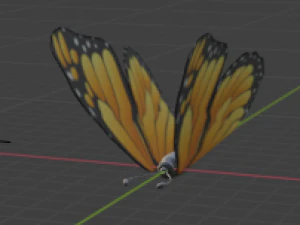 batterfly 3D Model