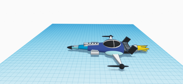 splace plane 3Dモデル .c4d .max .obj .3ds .fbx .stl .blend 