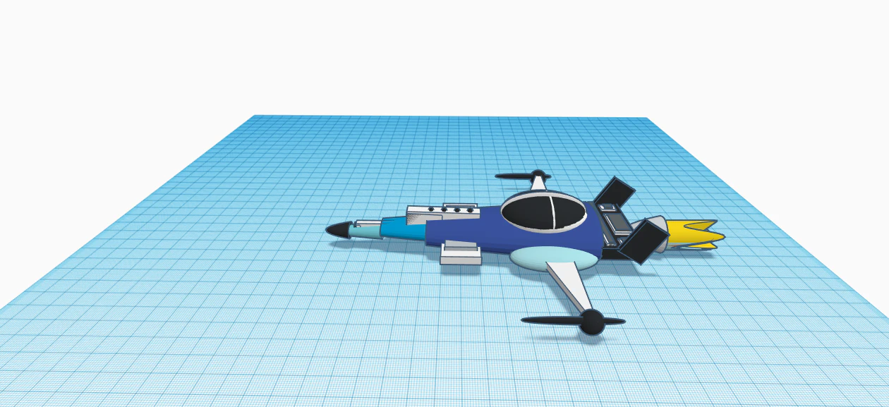 splace plane 3D Model .c4d .max .obj .3ds .fbx .stl .blend