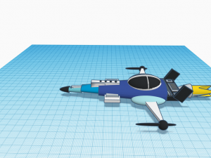 splace plane 3D मॉडल