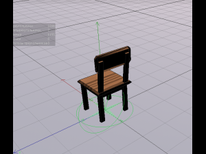 stool 3D मॉडल