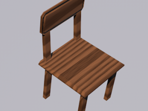 stool 3D मॉडल