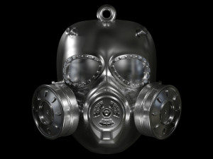 gas mask 3D-printmodel