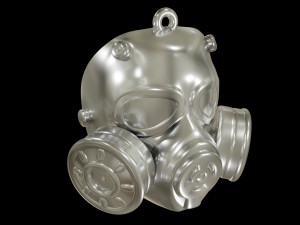 gas mask Modèles 3D en vedette