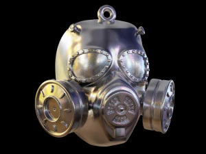 gas mask 3D Print Model