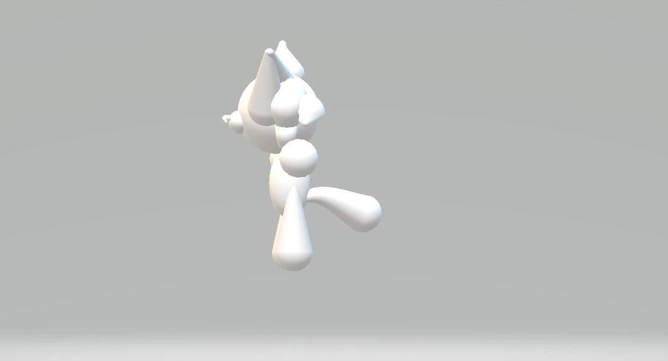 furry 3D Model .c4d .max .obj .3ds .fbx .stl .blend 