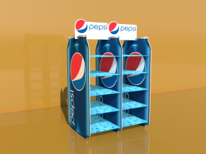 soda display Modèle 3D